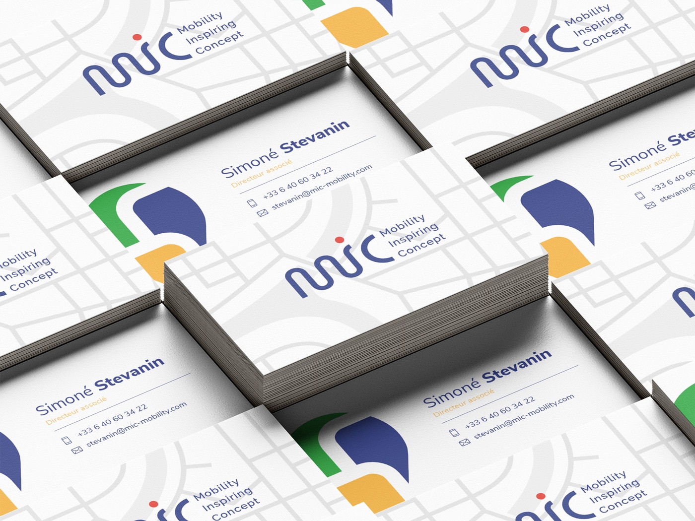 Carte-de-visite mic mobility Création carte de visite Mic mobility -