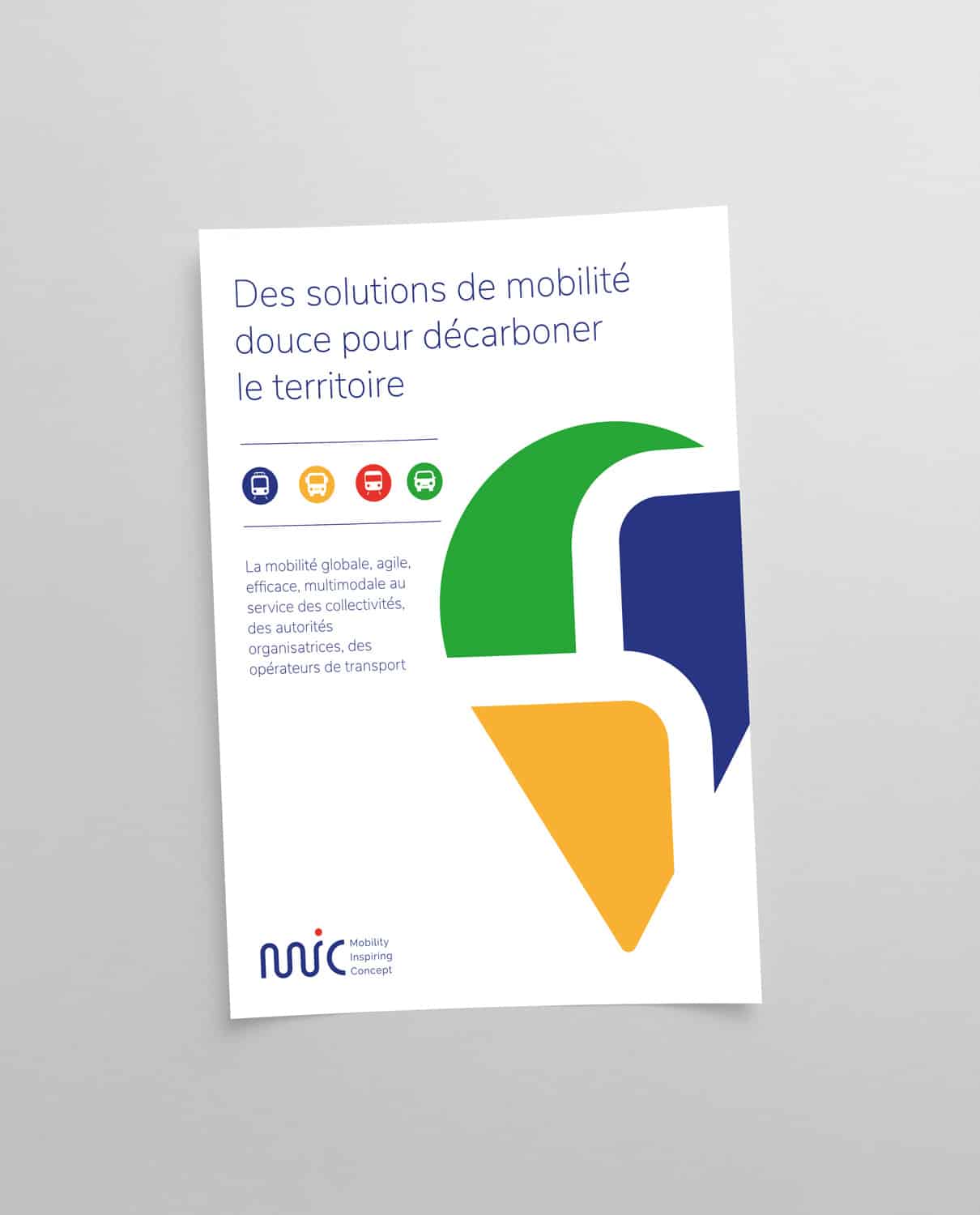 Pub-mic-mobility Création identité visuelle Mic mobility -