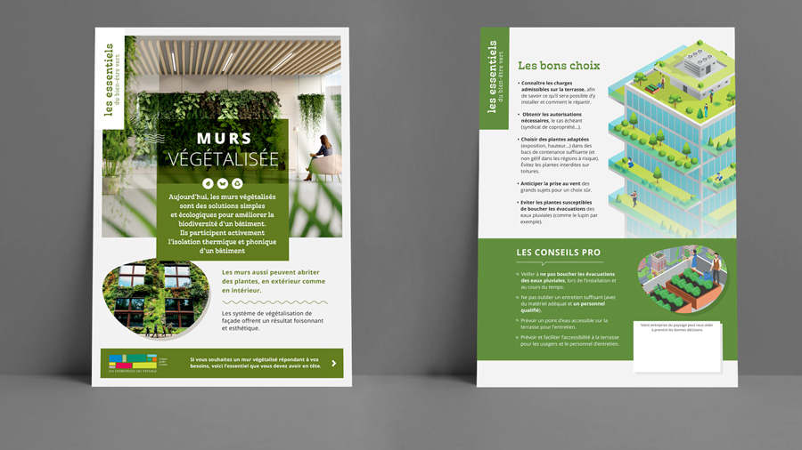 fiche-unep Design graphique pour une fiche Unep en édition print.