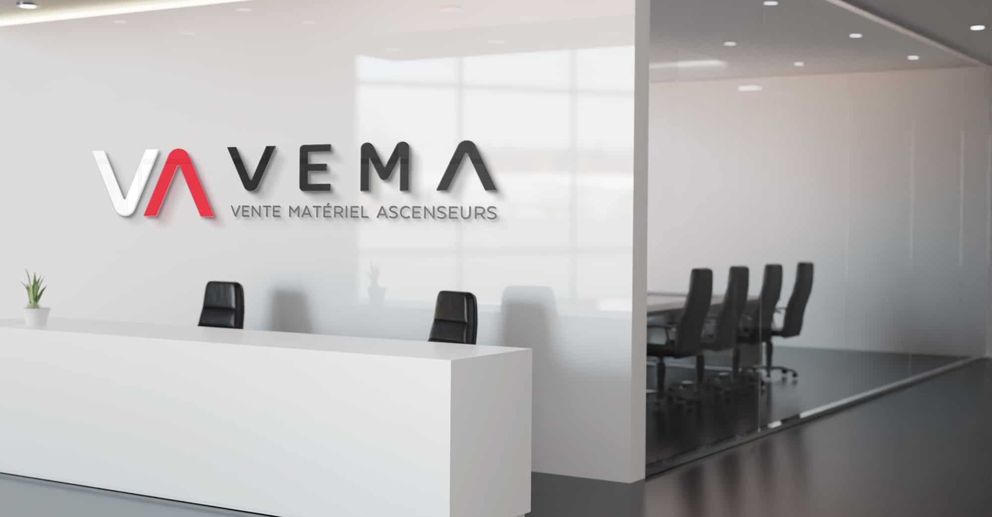 Création d'enseigne - Vema ascenseur -sylvain-marchellier - signaletique