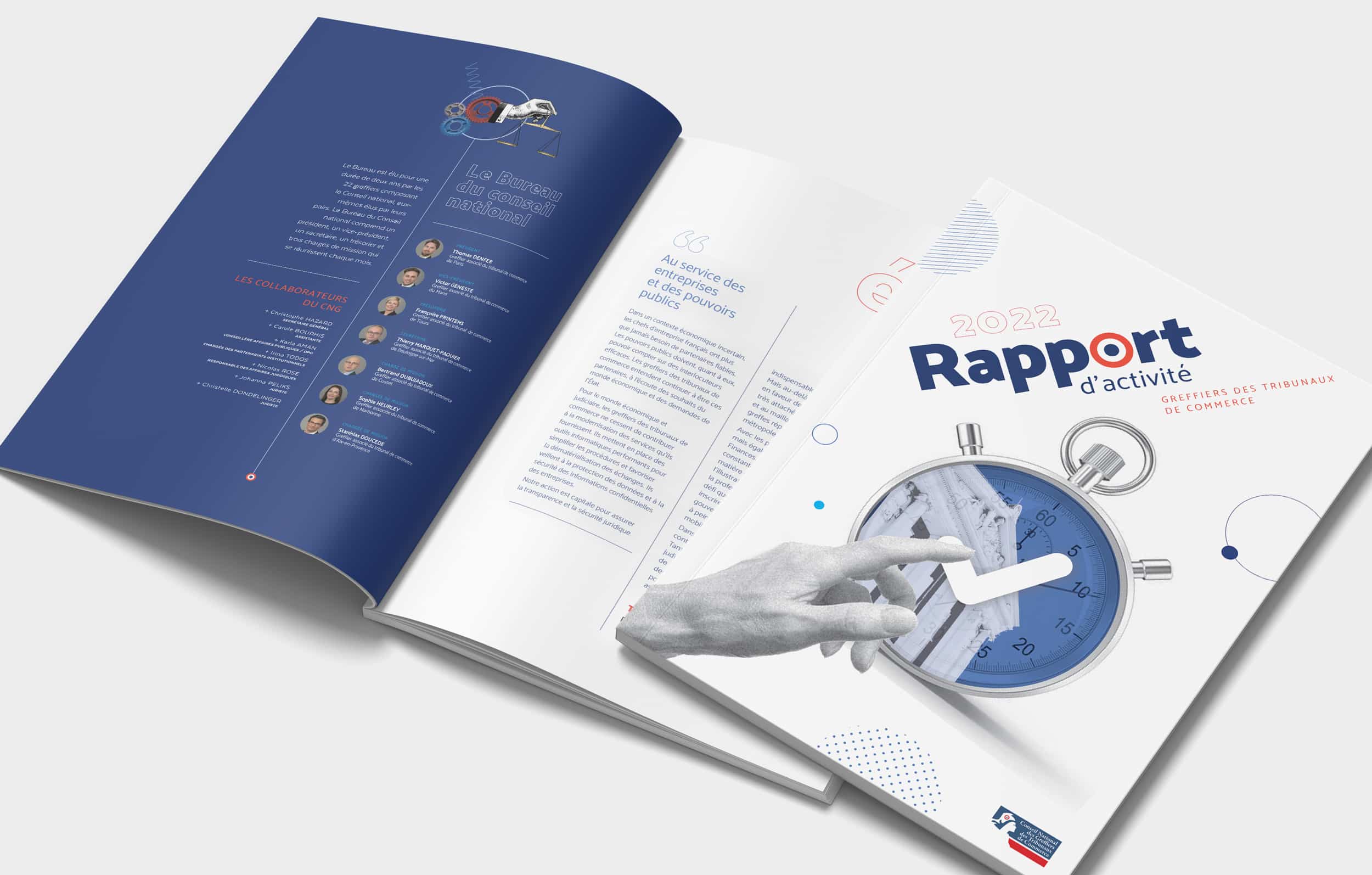 Rapport d'activité CNGTC - Greffiers