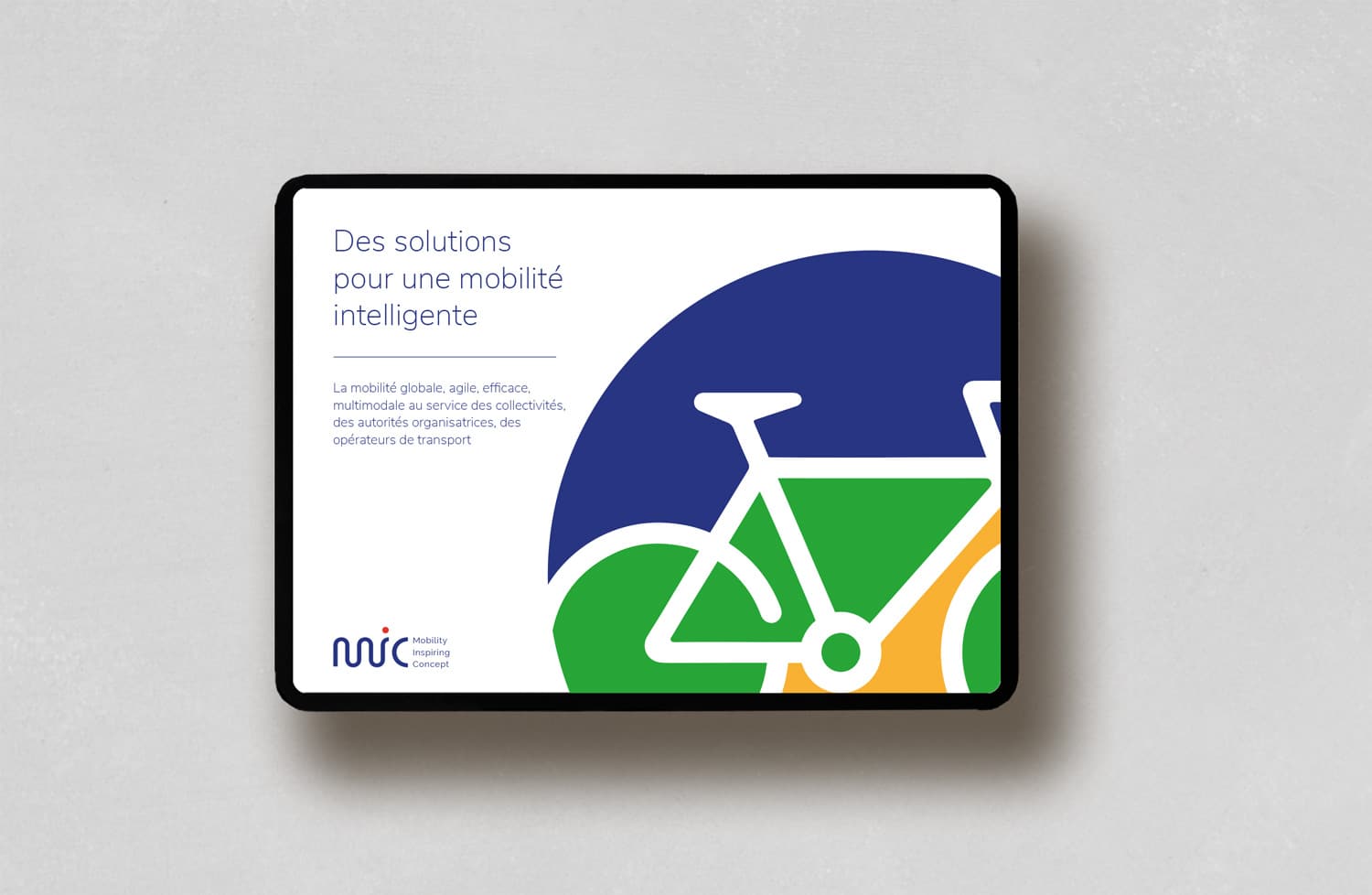 Présentation powerpoint Mic mobility Création powerpoint Mic mobility