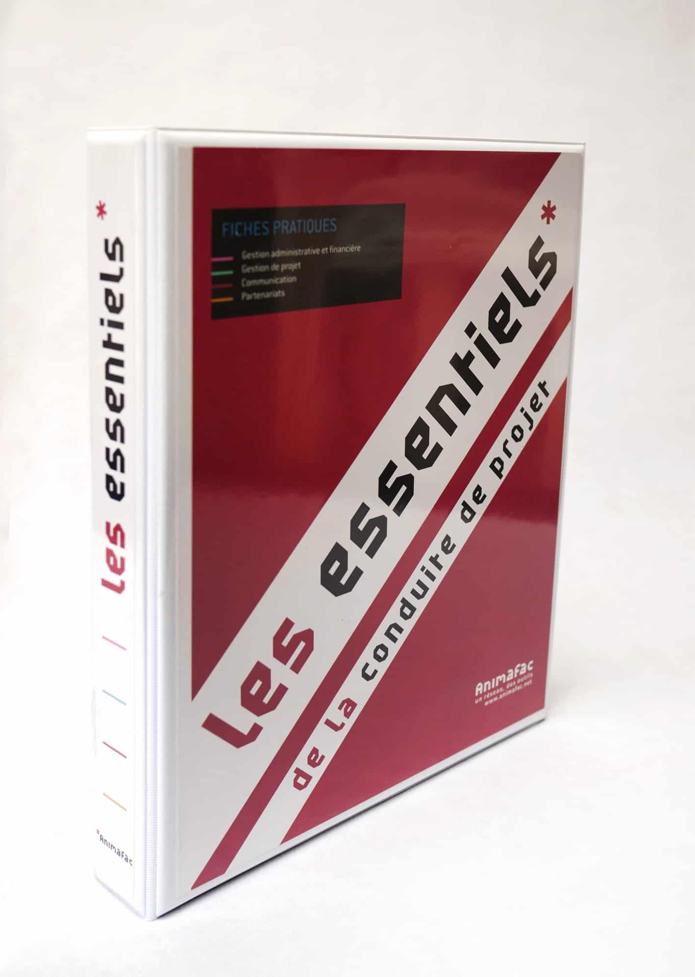 animafac2 Création classeur pour Animafac - association étudiante