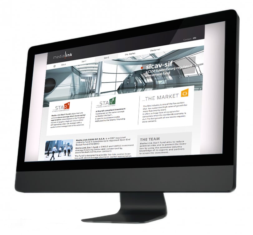 medialink-site-03 Création site internet - Medialink - Société d'investissement