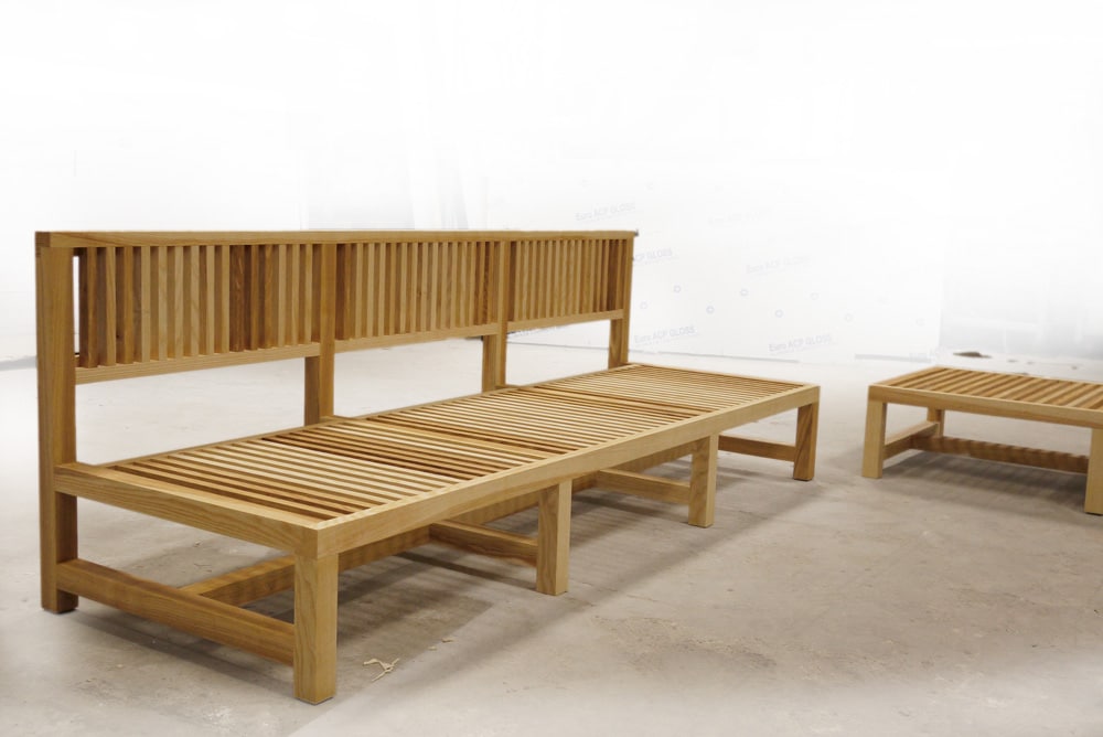 Banc - ébénisterie Sylvain Marchellier
