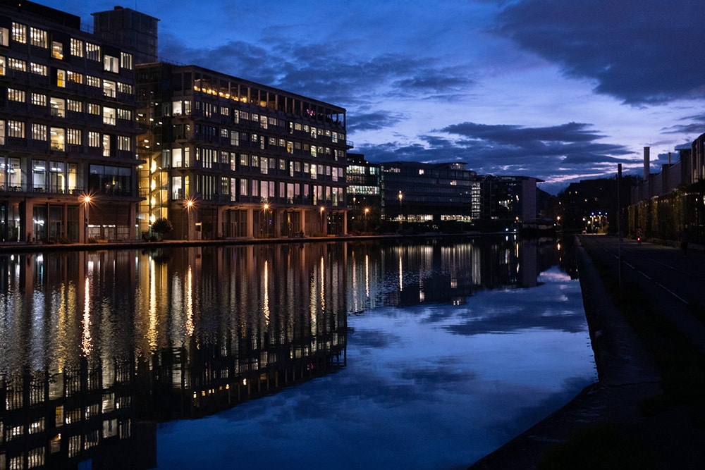 Photo de Sylvain Marchellier à Pantin - quai Pantin - ZAC du port - BETC